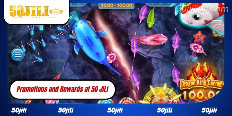 Promotions and rewards at 50JILI