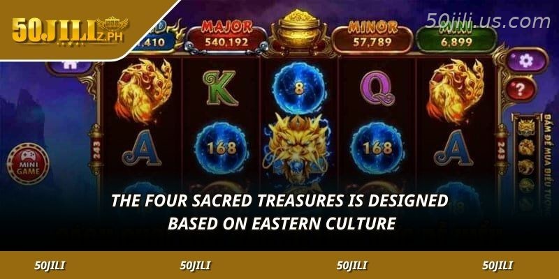 Kho Bau Tu Linh is inspired by Eastern mythology.