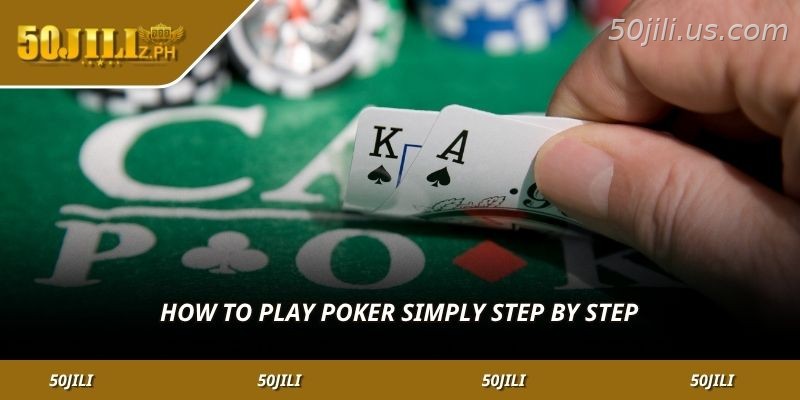 Basic Poker gameplay guide by round
