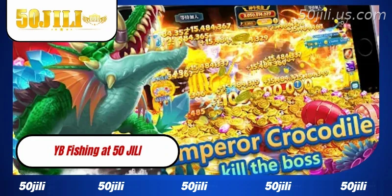 YB Fishing at 50JILI An Underwater Adventure with Real Rewards